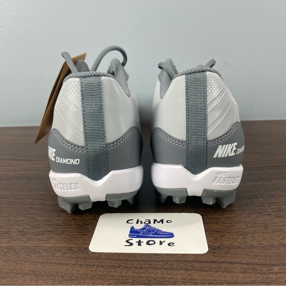 Nike Baseball Cleats Diamond Alpha Huarache 4 Keystone Gray DJ6524-012 Men Sz - Picture 4 of 10